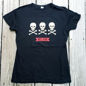 Melvins band tour t-shirt ladies L